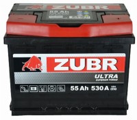 Acumulatoar auto Zubr Ultra 55 Ah R+