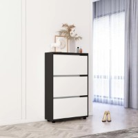 Обувница Mobildor-Lux Leo 60x27x125 Anthracite/White (10008679)