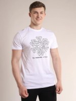 Мужская футболка Bumbacel MT5622K_4001L13_S6 White, s.L