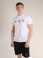 Tricou bărbătesc Bumbacel MT5622K_4001M13_S6 White, s.XXL