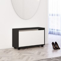 Rafturi pentru pantofi Mobildor-Lux Leo 80x27x47 Anthracite/White (10008609)