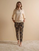 Пижама Bumbacel WPJ3548_0710-1437_M5 Brown, s.XL