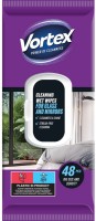 Салфетки влажные для уборки Vortex For Glass and Mirrors 48pcs