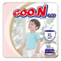 Подгузники Goo.N Plus XL 12-20kg 38pcs