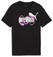 Tricou pentru copii Puma Graphic No. 1 Logo Puma Black, s.176