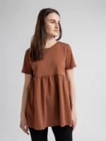 Tricou de dame Bumbacel WT3840_Brown_XS5 Brown, s.XS
