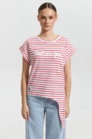 Tricou de dame Bumbacel WT3883_1664_XS5 Red, s.L