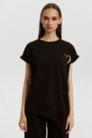 Tricou de dame Bumbacel WT3884_4008_XS5 Black, s.M