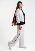 Женский спортивный костюм Bumbacel WTR45069F_0601_S5 White, s.XXL