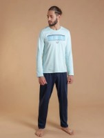 Мужская пижама Bumbacel MPJ7117_5410_M5 Blue, s.L