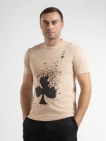 Мужская футболка Bumbacel MT5618_1309A1_XS6 Brown, s.L