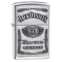 Зажигалка Zippo 250 JD 427 Jack Daniels Label Chrome