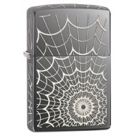 Brichetă Zippo 28527 Black Ice Web All Over