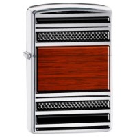 Зажигалка Zippo 28676 Steel & Wood