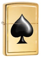 Brichetă Zippo 29094 Ace of Spades HP Brass