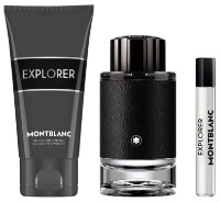 Парфюмерный набор для него Montblanc Explorer EDP 100ml + EDP 7.5ml + Shower Gel 100ml