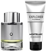 Парфюмерный набор для него Montblanc Explorer Platinum EDP 60ml + Shower Gel 100ml
