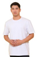 Tricou bărbătesc Bumbacel MT55016K_4001_XXL5 White, s.XXXXXXL