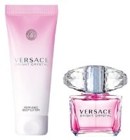 Set de parfumuri pentru ea Versace Bright Crystal EDT 90ml + Body Lotion 150ml