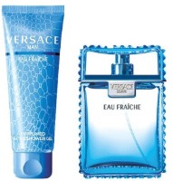 Парфюмерный набор для него Versace Eau Fraiche EDT 100ml + Shower Gel 150ml