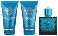 Set de parfumuri pentru el Versace Eros EDT 50ml + Shower Gel 50ml + Aftershave Balm 50ml
