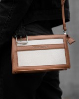 Geantă Keddo Brown/White (S-347100/73)