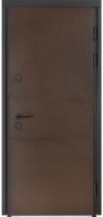 Uşă de exterior Булат Термо House 703/191 Dark Wenge/Dark Wenge Street 850mm Left 