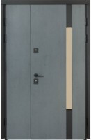 Входная дверь Булат Термо House 705/428 Anthracite/Beton Anthracite Street 1200mm Left