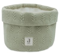Coș depozitare Jollein Grain Knit Olive Green (580-001-67049)