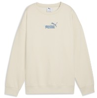 Женская толстовка Puma Ess Nature 2.0 Oversized Crew Fl Alpine Snow, s.M