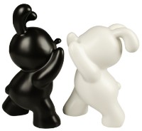 Статуэтка Deco Iepuri Black & White