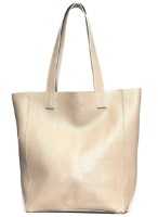 Geantă Pensees Shoppo Bej Nisip