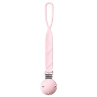 Клипса для пустышки BabyOno Silicon Pink (1469/01)