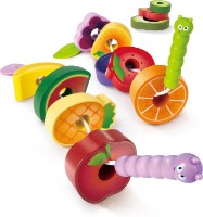 Развивающий набор Hape Caterpillar Fruit Feast Set (E1072)
