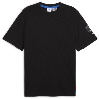 Tricou bărbătesc Puma Bmw Motorsport All-Over Print Puma Black/Aop, s.M