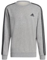 Мужская толстовка Adidas Essentials 3 Stripes French Terry Medium Grey Heather/Black, s.XXL