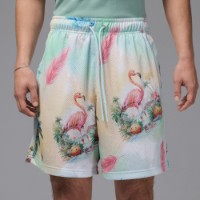Pantaloni scurți pentru bărbați Nike M Jordan Ess Smr Pk Aop Msh Short Sail/Glacier Blue, s.S
