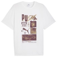 Мужская футболка Puma Graphic Sportswear Relaxed Puma White, s.S