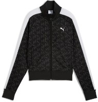 Jachetă damă Puma T7 All-Over Print Puma Black, s.S (63431901)