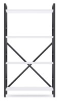 Стеллаж Nex Home Loft 1100x600x240mm Anthracite/White Snow (NX-00000175)