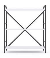 Стеллаж Nex Home Loft 900x800x400mm Anthracite/White Snow (LS09025 08040 35)