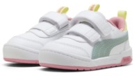 Adidași pentru copii Puma Multiflex 2 Color V Inf Puma White/Light Moss, s.21