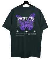 Tricou bărbătesc Soling Butterfly Black, s.XL (Print-1994)