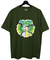 Мужская футболка Soling Half Rick and Morty Green, s.M (Print-1998)