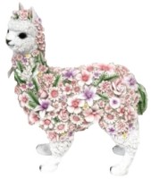 Садовая фигура Figuren Discounter Alpaca (13408W)