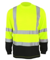 Bluză reflectoare Art.MaSter T-Ref cat I Yellow/Black, s.XXXL