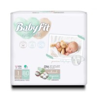 Подгузники Babyfit Jumbo Newborn 1/80pcs
