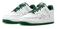 Кеды женские Nike Air Force 1 07 Mini Jewel White/Metallic Gold/Gorge Green, s.40.5