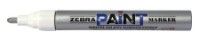 Marker Zebra Paint Silver (56094)