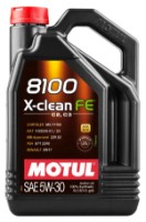 Ulei de motor Motul 8100 X-Clean FE 5W-30 5L (112781) 